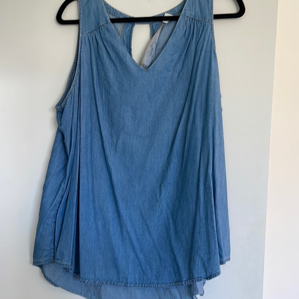 Denim top